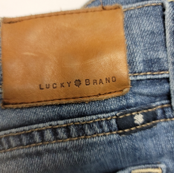 Lucky Brand Jeans Womens 12/31 Sofia Boot Cut Mid Rise Medium Light Wash Blue - Picture 4 of 8